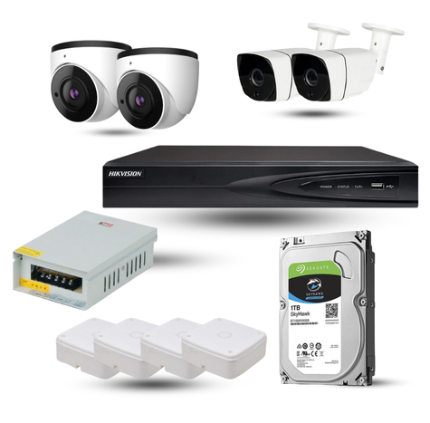 4 Channel HD Camera Kit