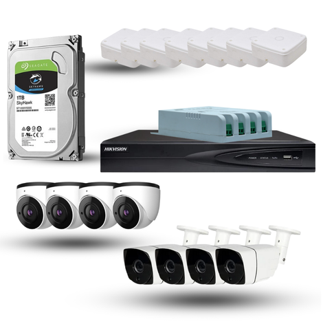 8 Channel HD Camera Kit