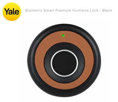 Yale Biometric Smart Premium Furniture Lock-Brown